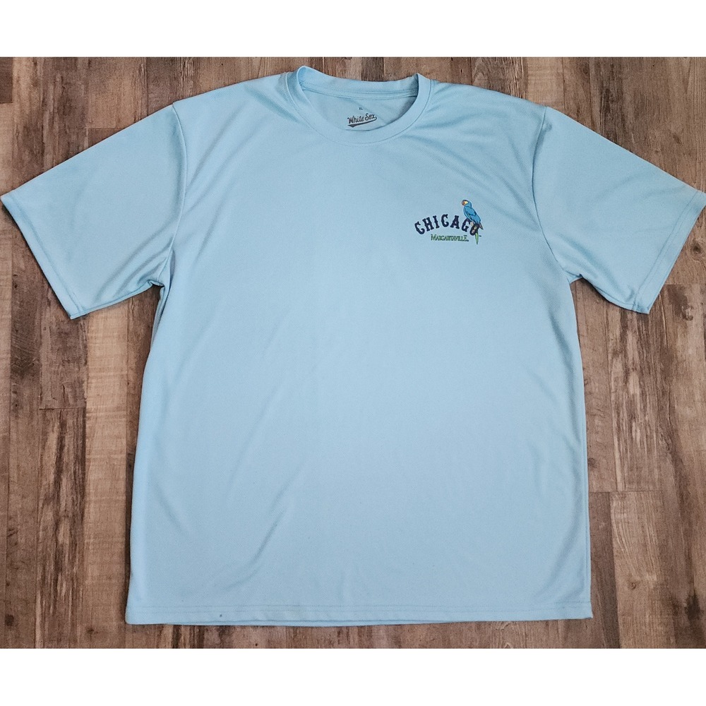 White Sox T-Shirt Mens XL Blue Chicago Margaritaville Performance Graphic Tee